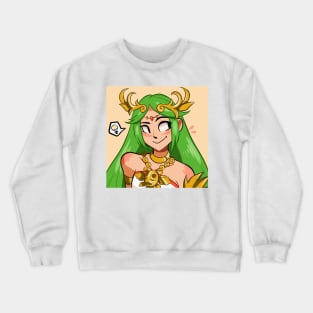 Palutena kid icarus Crewneck Sweatshirt